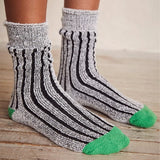 Plush Inside Out Crew Socks