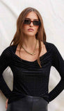 Payton Velvet Burnout Drape