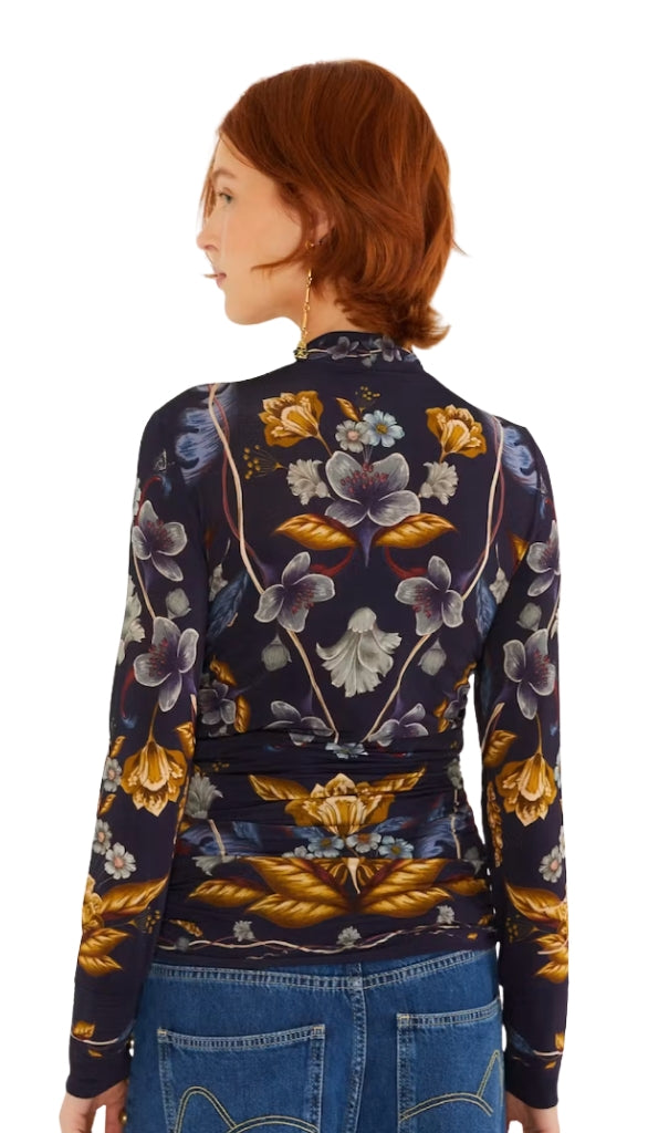 Golden Nature Jersey Blouse