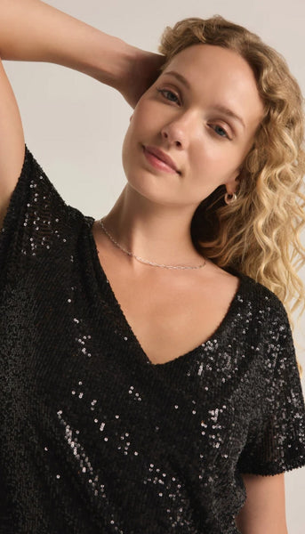 Marbella Sequin Top