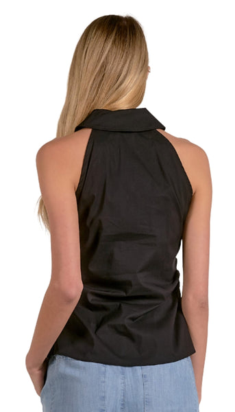 Top Colloar Sleeveless