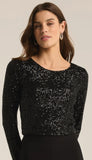 Aurora Sequin Top
