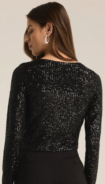Aurora Sequin Top