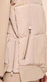 Quilted Vest With Removable Hood