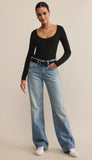 Second Skin Scoop Neck Top