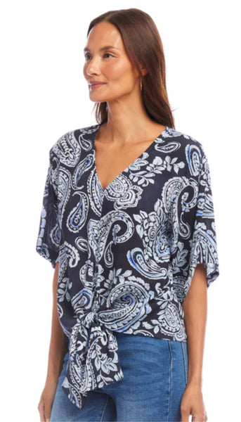 Tie Front Top