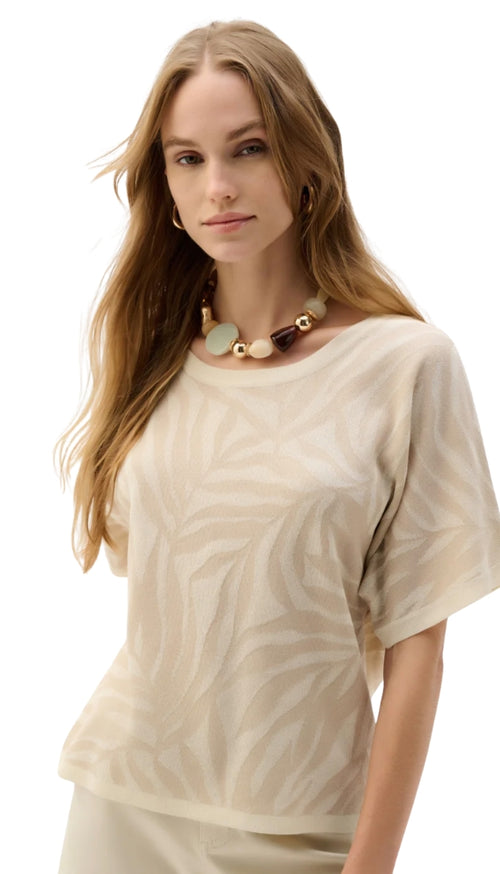 Tropical Print Sweater