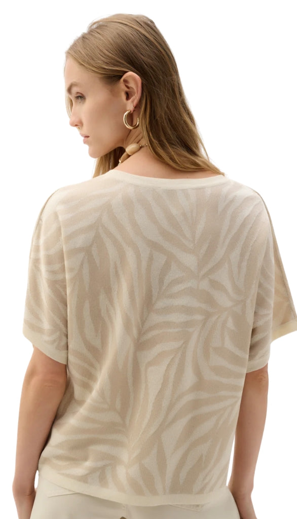 Tropical Print Sweater