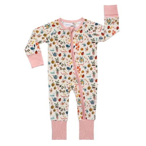 Garden Friends Convertible Romper 6-12M