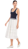 Thea Contrast Midi Dress