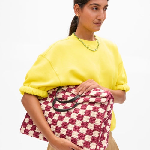 Summer Simple Tote-Crochet Check