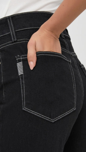 Sasha 32" Wide Cuff Twilight Black