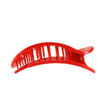 Medium Flat Round Clip-Rudolph Red
