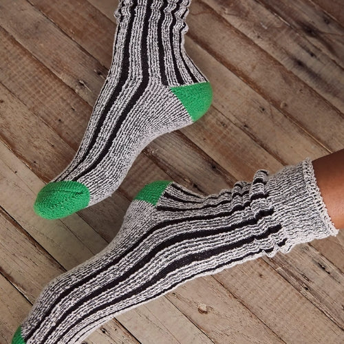 Plush Inside Out Crew Socks