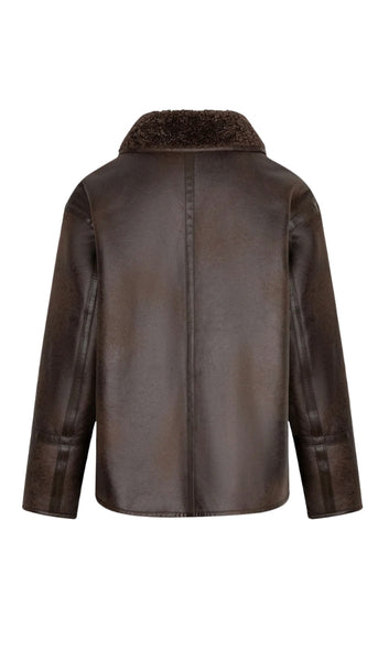 Reversible Shearing Coat