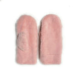 Faux Fur Mitten
