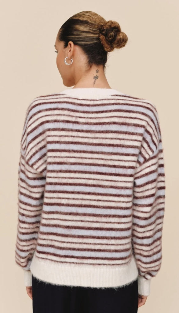 Striped Crew Neck Sweater