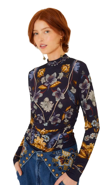 Golden Nature Jersey Blouse