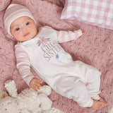 Baby Girl's Little Sister Romp 0-3M and Newborn