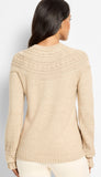 Textural Dot Cozy Sweater