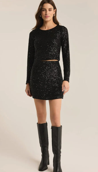 Ciera Sequin Mini Skirt