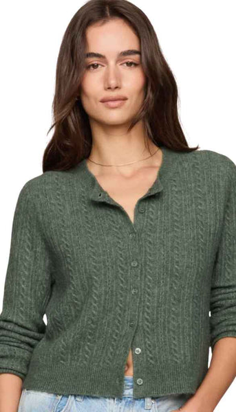 Medina Pointelle Cardigan