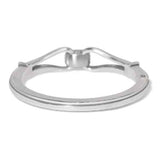 Meridian Classic Silver Hinged Bangle