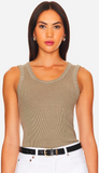 Poppy Scoop Neck Tank