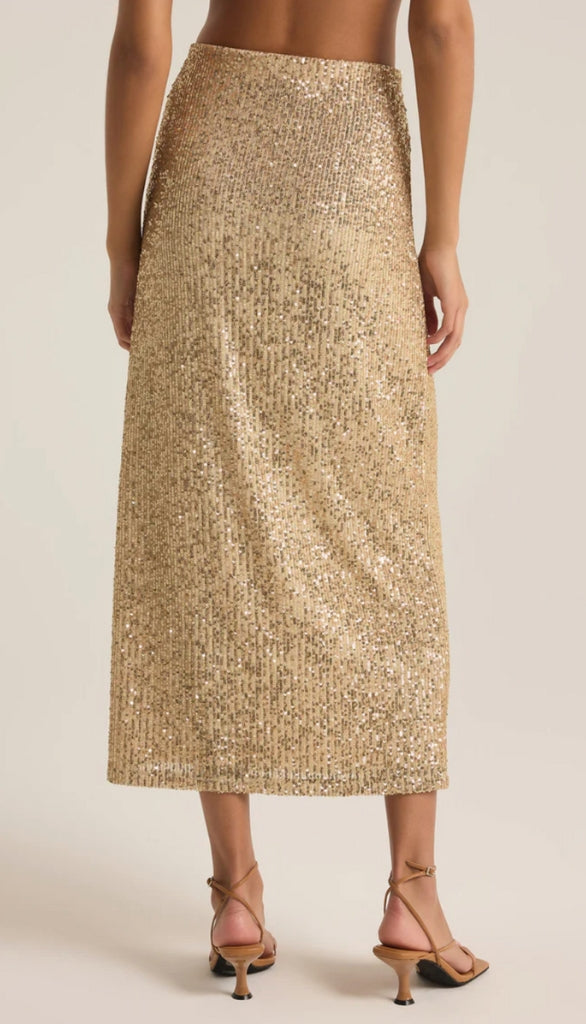 Saturn Sequin Skirt