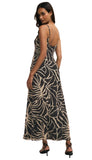 Charisma Tova Palm Midi Dress
