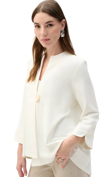 Swing Jacket With Statement Button