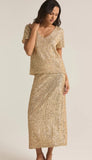 Saturn Sequin Skirt