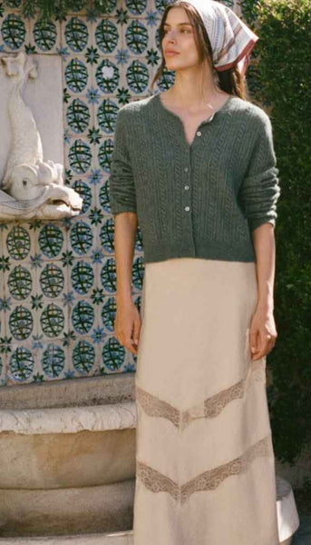 Medina Pointelle Cardigan