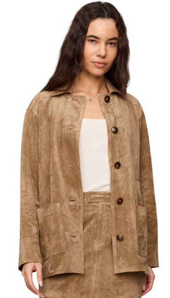 Decker Suede Chore Jacket