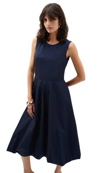 A-Line Dress With Bubble Skirt