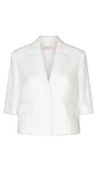 Cropped Crushed Blazer