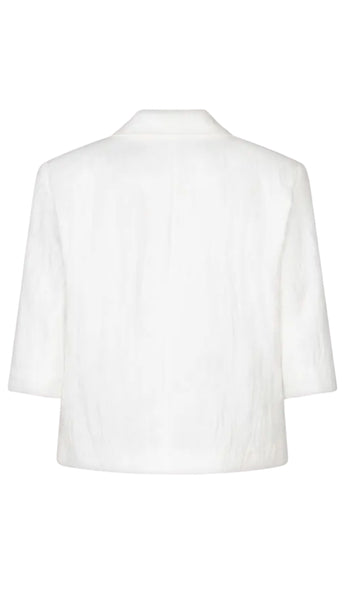 Cropped Crushed Blazer