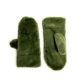 Faux Fur Mitten