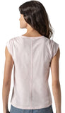 Shirred Shoulder Tee