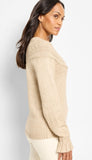 Textural Dot Cozy Sweater