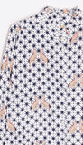 Blouse With Leopard & Star Print