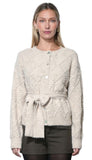 Bonnie Pompom Belted Cardigan