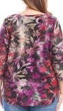 Long Sleeve Burnout Top