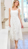 Embroidered Cut Out Sundress