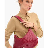 Moyen Messenger-Medium Woven Diagonal