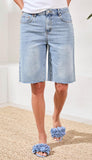 Brooke Wide Denim Jorts