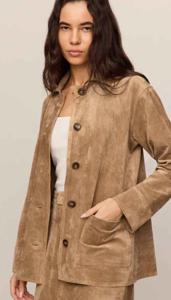 Decker Suede Chore Jacket
