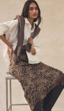Isabel Le4opard Skirt