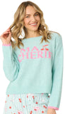 Long Sleeve Flannel Top-Ma Cherie