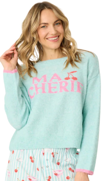 Long Sleeve Flannel Top-Ma Cherie